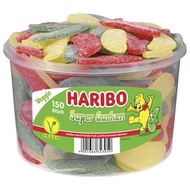 Haribo 桶裝醃青瓜形狀軟糖 - 150個裝﹙平行進口﹚