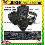 Proton 5D Logo Emblem Proton Waja Persona BLMFLX Perdana Saga LMST Arena Satria Gen2 Savvy Exora Put