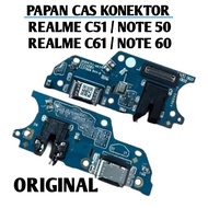 Realme C51 charging board C61 note 50/ 60/ full ic pcb connectorOriginal charger board replacement f