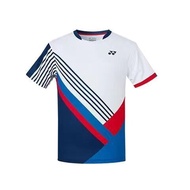 Yonex ชุดแบดมินตันชายและหญิงตรงกับเสื้อแฟชั่นเสื้อกีฬาสำหรับ U Ni แห้งเร็วแขนสั้นกางเกงขาสั้นสูท
