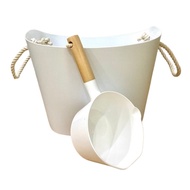 STNDRD Nordic Pail Aesthetic Bucket Minimalist Classy Timba White Tabo Water Dipper