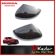 ฝาครอบกระจก CITY 2020  V SV RS  เคฟล่า D-Kevlar Duke Shop ครอบกระจกแท้  ครอบกระจกฮอนด้า ครอบกระจก