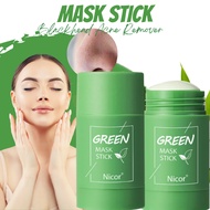 Blackhead Removal Face Mask Skincare Green Tea Stick Original Removes And Shrink Pores Oil Control Anti-Acne绿茶面膜棒