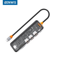 BENWIS typec Docking Station 4K HD Converter PD100W Charging 3.0 Card Reader HUB HUB