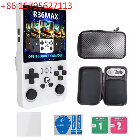 New R36PRO R36MAX Open Source Handheld Retro Gaming Handheld Game Console Portable Arcade