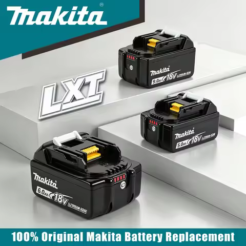 New Arrival Makita 18V 6.0Ah 9000mAh 5.0AhLithium Battery BL1860B BL1890B High Capacity Rechargeable