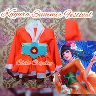 KAGURA MOBILE LEGENDS  SUMMER FESTIVAL SKIN COSPLAY COSTUME MTO BABYGIRL KIDS