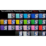 Sevenkillings TCG CARD FITS MATTE SLEEVE POKEMON MTG VANGUARD DIGIMON