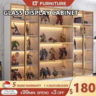 R5  Display Shelf  Home R5 Transparent Light Glass Door Handheld Cabinet  R5
