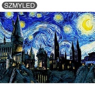 Diy 5d Diamond Painting Set Handmade Van Gogh Starry Sky Cross Stitch Mosaic Art Picture For Home De