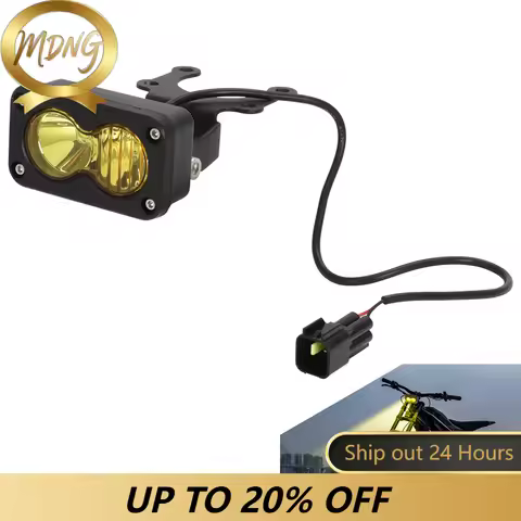 Off Road Headlight Spot Flood LED Light Pod Kit For SurRon Segway Talaria Sur Ron Light Bee X Segway
