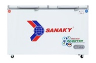 Tủ đông 2 ngăn 2 cánh Sanaky Inverter VH-5699W3 400 lít