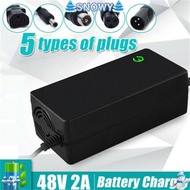 SNOWY Battery Charger 48V E-bike DC Head Power Supply