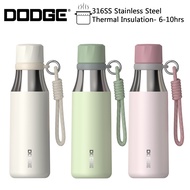 Dodge 540ml Retro Vintage 316SS Stainless Steel Vacuum Flask Thermos Water Bottle