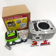 BLOCK BRT KLX 150 DTRACKER 150 63MM CAST IRON FORGED PISTON BOREUP