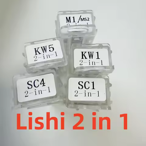 Lishi 2 in 1 Tool KW1 SC1 KW5 SC4 M1 MS2 SS001 SS002 pro Auto Repair Tool for Civil locksmith Tools 