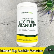 <NaturesPlus> Natural Soy Lecithin Granules 337.5 g เลซิตินจากถั่วเหลืองธรรมชาติ ชนิดเกล็ด