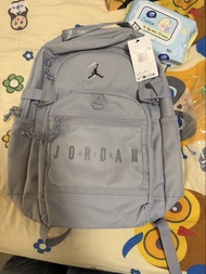 Air Jordan grey colour backpack
