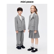 minipeace太平鳥童裝兒童西裝西服套男女童外套學院風禮服秋新款