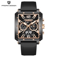 [Original] PAGANI DESIGN Original New Watch Japan VK64 Chronograph Stainless Steel Luxury Mens Wathc