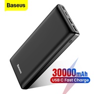 Baseus 30000mAh Power Bank USB C 30000 mah Powerbank Fast Charge For Xiaomi Mi iPhone Samsung Portab