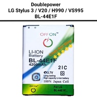 Baterai LG Stylus 3 V20 H990 VS995 BL-44E1F Batre Double Power Battery