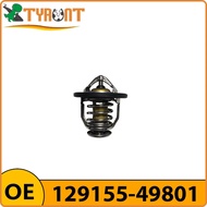 TYRNT 71° Cooling Water Thermostat 129155-49801 For Yanmar 3TNE84 3TNV84 3TNE88 4TNE84 4TNE88 4TNV84