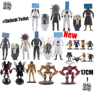 Spoof Game Skibidi Toilet Sun Clock Man Action Figure Clown Toilet Bit Man Titan Camera Man Speaker 