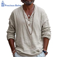 Simple and Men Shirt Men Cotton Blend Shirt Mens Casual Long Sleeve Cotton Shirt for Daily Wear and 