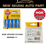 ORIGINAL NGK SPARK PLUGS ** BKR6E-11 ** NEW PACKING