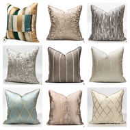 Cushion Cover 60x60 Pillow Cover  Pillow Case 50x50 45x45cm Jacquared Stain Luxury Cushion Cover Squ