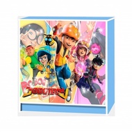 BOBOIBOY 3 Door Wardrobe Clothes Almari Baju Kanak Kanak Almari Pakaian Budak Kabinet Baju Rak Baju Budak Almari Budak