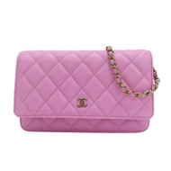 粉色 荔枝紋牛皮 WOC 肩背包 AP0250