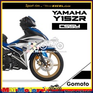 TAKASAGO EXCEL ASIA YAMAHA Y15ZR SPORT RIM CSSY-XV  1.60 / 1.60 X 17" 1.85 / 2.50 x 17" BLACK / GOLD