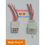 6 pin connection socket, dotted cable, 6 PIN cable connection socket