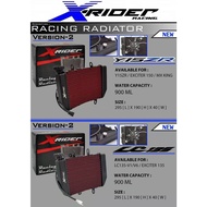 X-RIDER CURVE RADIATOR 900ML FREE RACING BIG FAN LC135 V1-V7/Y15V1-V2