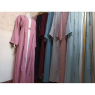 Abaya Ghina Abaya Loose Saudia / Saudi Abaya / Arabic Abaya / Black Abaya / Abaya / Loose Abaya / Du