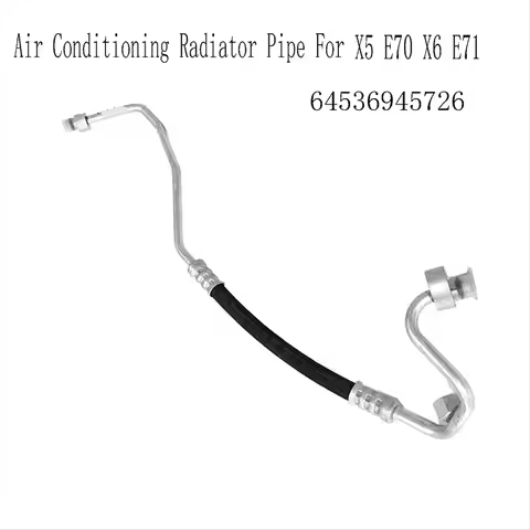 #55K Automotive Parts & Accessories,64536945726 AC Radiator Pipe for BMW X5 E70 X6 E71 (Plastic+Meta