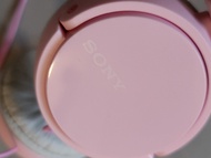 Sony Pink Wired Headphone for Kid 頭戴式耳機 粉紅色
