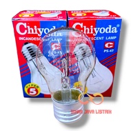 Chiyoda PS-47 5 Lamp DOP Incandescent Bulb 5 Watt Clear