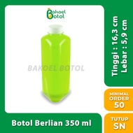 Diamond Bottle 350 ML Unique Triangle Bottle/ Plastic Bottle/ 350 ML