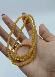 Myanmar Natural Jade beaded necklace