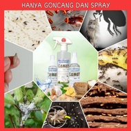 Spray ubat pepijat, kutu, lipas, semut, serangga pokok Camay