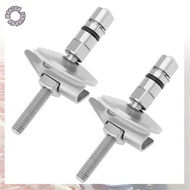 [VNG3]1 Pair Toilet Seat Fixing Hinge Set M6 X 71.5mm Stainless Steel Toilet Lid Hinge Fixing Bracke