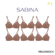 [Online Exclusive] Sabina Pretty Perfect Level 1 (Set Of 6 Pieces) Non-Wired Bra Code NBU24003C4-Tan