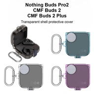 for CMF By Nothing Buds Pro2 Case CMF Buds 2 Switch Snap Hard Case For CMF Buds2 Plus Clear TPU Case