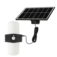 【JJL】-Solar Lights Outdoor Garde 1000LM Solar Security Street Barn Lights Motion Sensor Waterproof L
