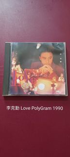 李克勤 Love PolyGram 1990 CD
