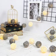 創意燈飾 籐球燈串 插座款 月光鑽石 長度3M LED氣氛燈 聖誕節