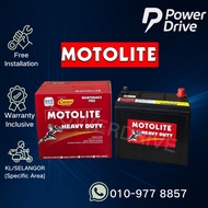 [ Installation Provided ] Century Motolite Heavy Duty NS60S | NS60LS | 50B24R/LS Car Battery Bateri 